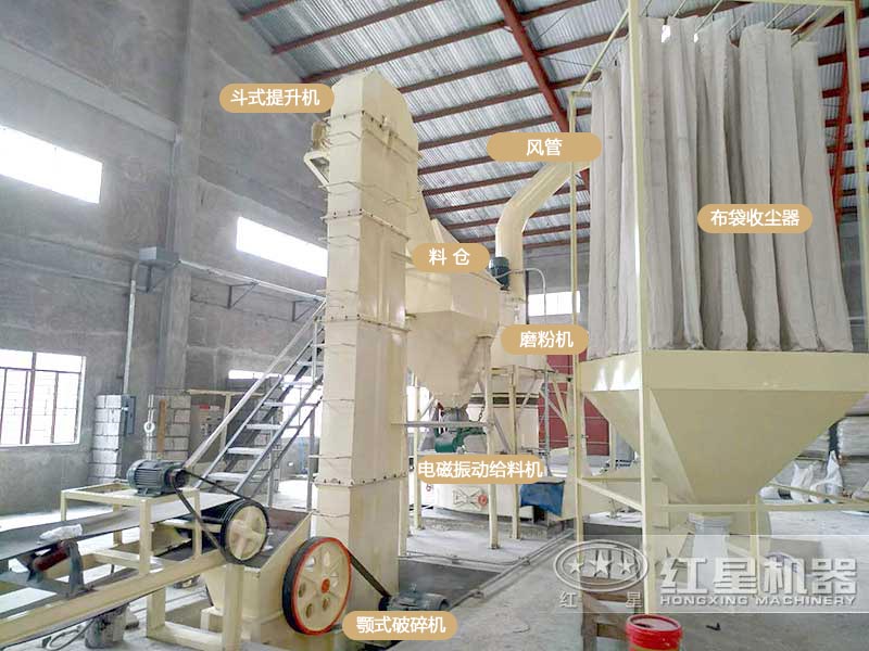 吉林膨潤土磨粉工藝流程 吉林膨潤土磨粉工藝流程